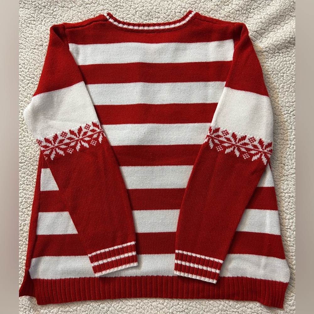 Holiday Time Ladies Large Christmas Sweater - Picture 2 of 9